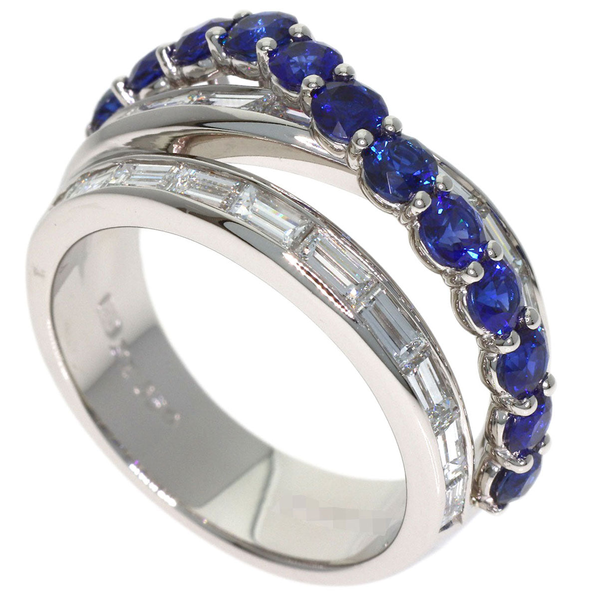HARRY WINSTON River Ring Ring Platinum PT950 Ladies [Used]