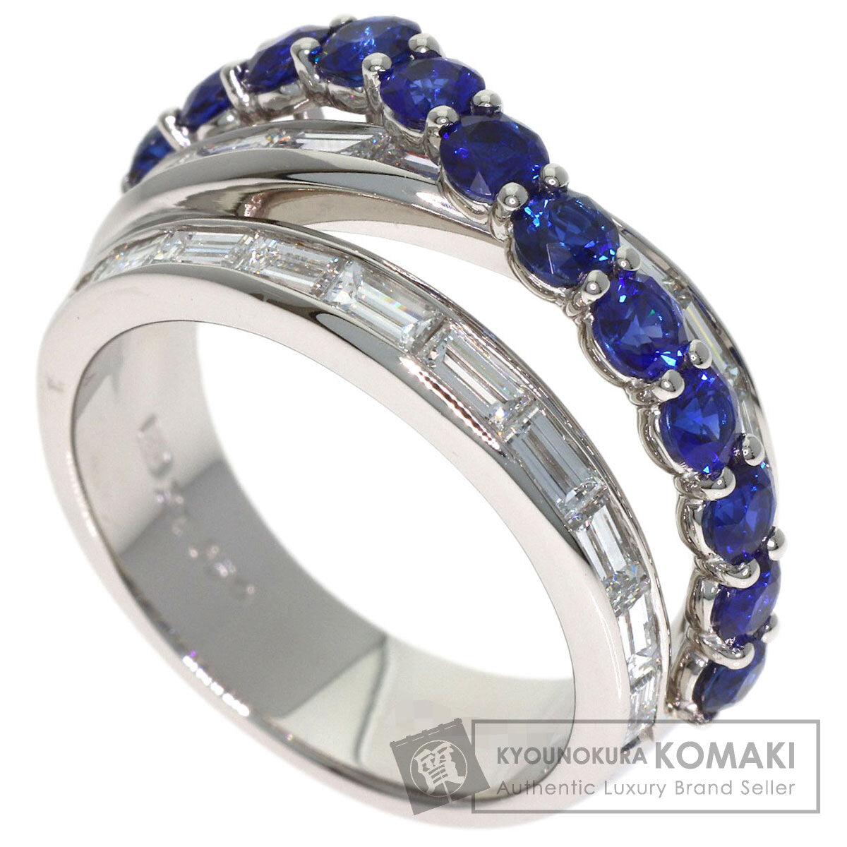 HARRY WINSTON River Ring Ring Platinum PT950 Ladies [Used]