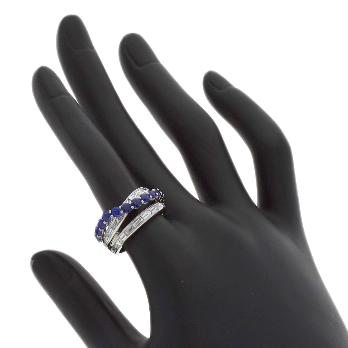 HARRY WINSTON River Ring Ring Platinum PT950 Ladies [Used]