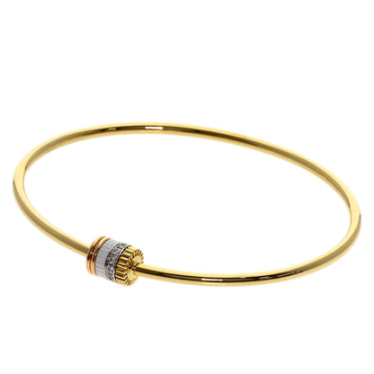 Boucheron Quatre White Diamond #18 Bracelet K18 Yellow Gold K18PGxK18WGLadies [Used]