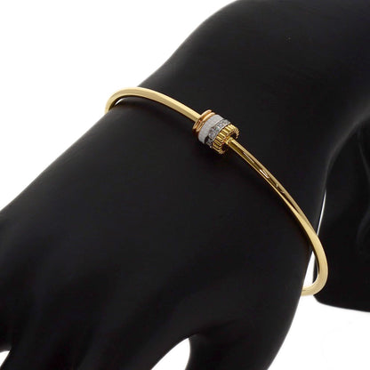 Boucheron Quatre White Diamond #18 Bracelet K18 Yellow Gold K18PGxK18WGLadies [Used]