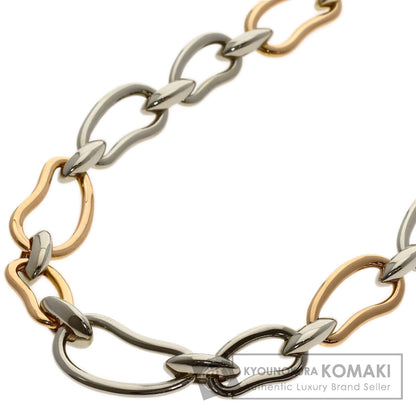 Pomellato Chain Necklace K18 White Gold 18K Pink GoldLadies [Used]