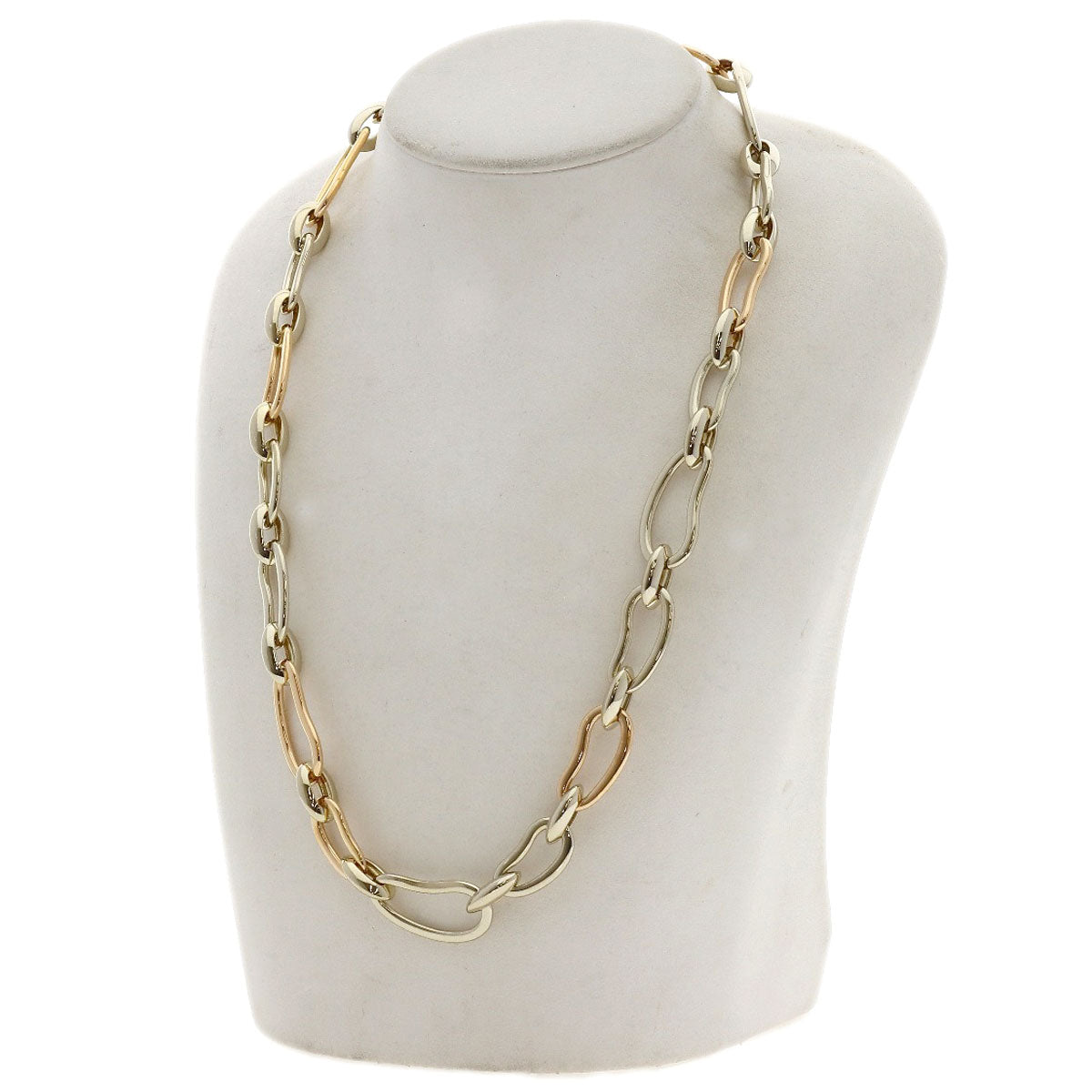 Pomellato Chain Necklace K18 White Gold 18K Pink GoldLadies [Used]