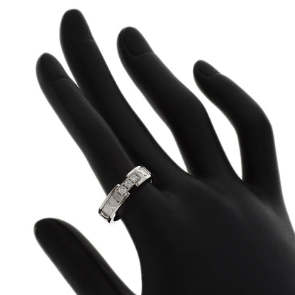 TIFFANY&Co. Atlas 3P Diamond Ring K18 White Gold Ladies [Used]