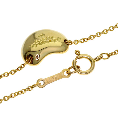 TIFFANY&Co. Bean Necklace K18 Yellow Gold Ladies [Used]