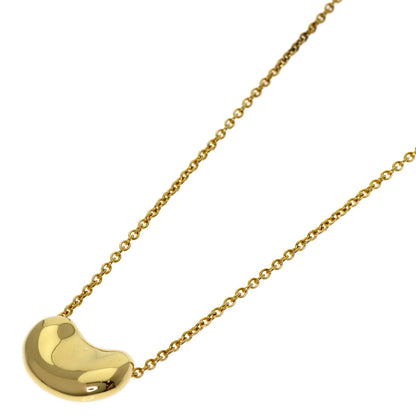 TIFFANY&Co. Bean Necklace K18 Yellow Gold Ladies [Used]