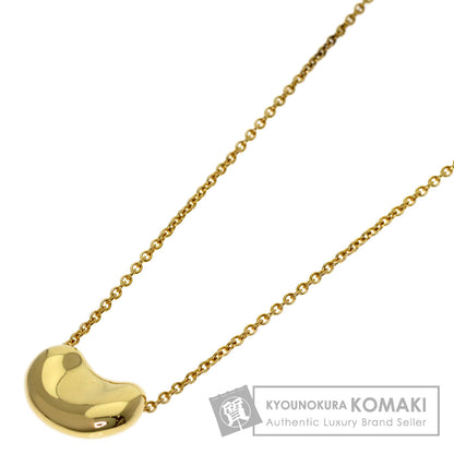 TIFFANY&Co. Bean Necklace K18 Yellow Gold Ladies [Used]