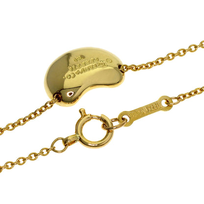 TIFFANY&Co. Bean Necklace K18 Yellow Gold Ladies [Used]