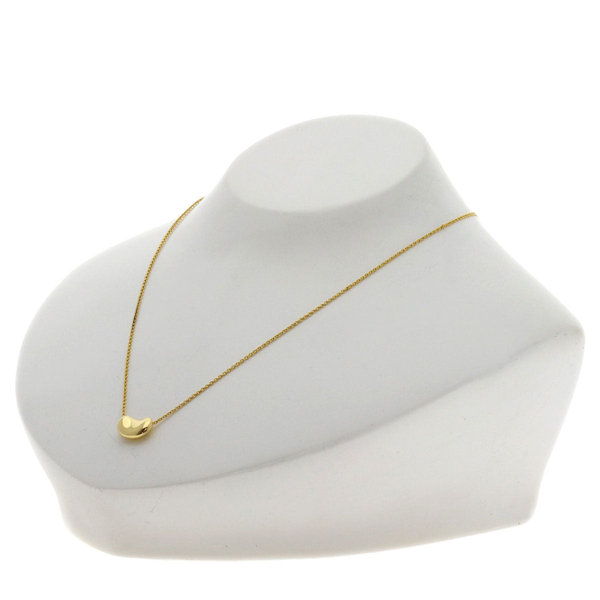 TIFFANY&Co. Bean Necklace K18 Yellow Gold Ladies [Used]