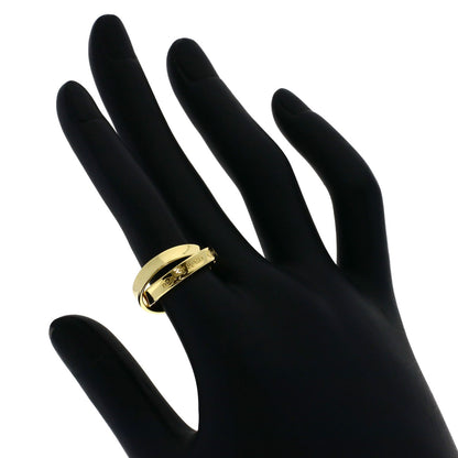 TIFFANY&Co. 1837 Interlocking Circle Ring K18 Yellow Gold Ladies [Used]