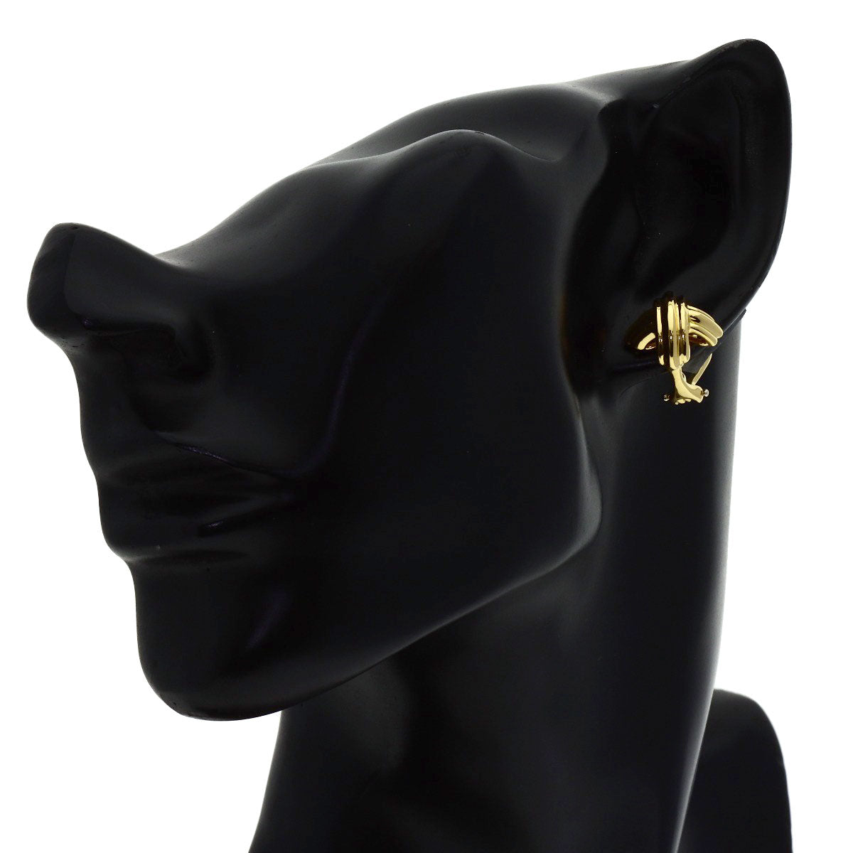 TIFFANY&Co. Signature One side only Earring K18 Yellow Gold Ladies [Used]