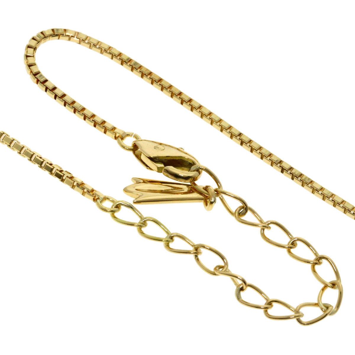 POLA Diamond Necklace K18 Yellow Gold Ladies [Used]