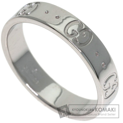 GUCCI Icon # 11 Ring K18 White Gold Ladies [Used]