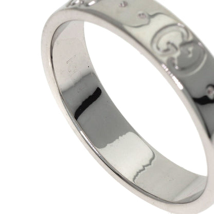 GUCCI Icon # 11 Ring K18 White Gold Ladies [Used]