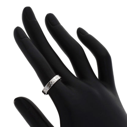GUCCI Icon # 11 Ring K18 White Gold Ladies [Used]