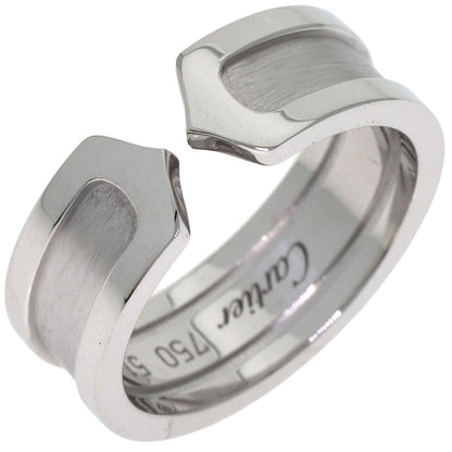 CARTIER C2 #51 Ring K18 White Gold Ladies [Used]