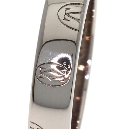 CARTIER Happy Birthday #48 Ring K18 White Gold Ladies [Used]