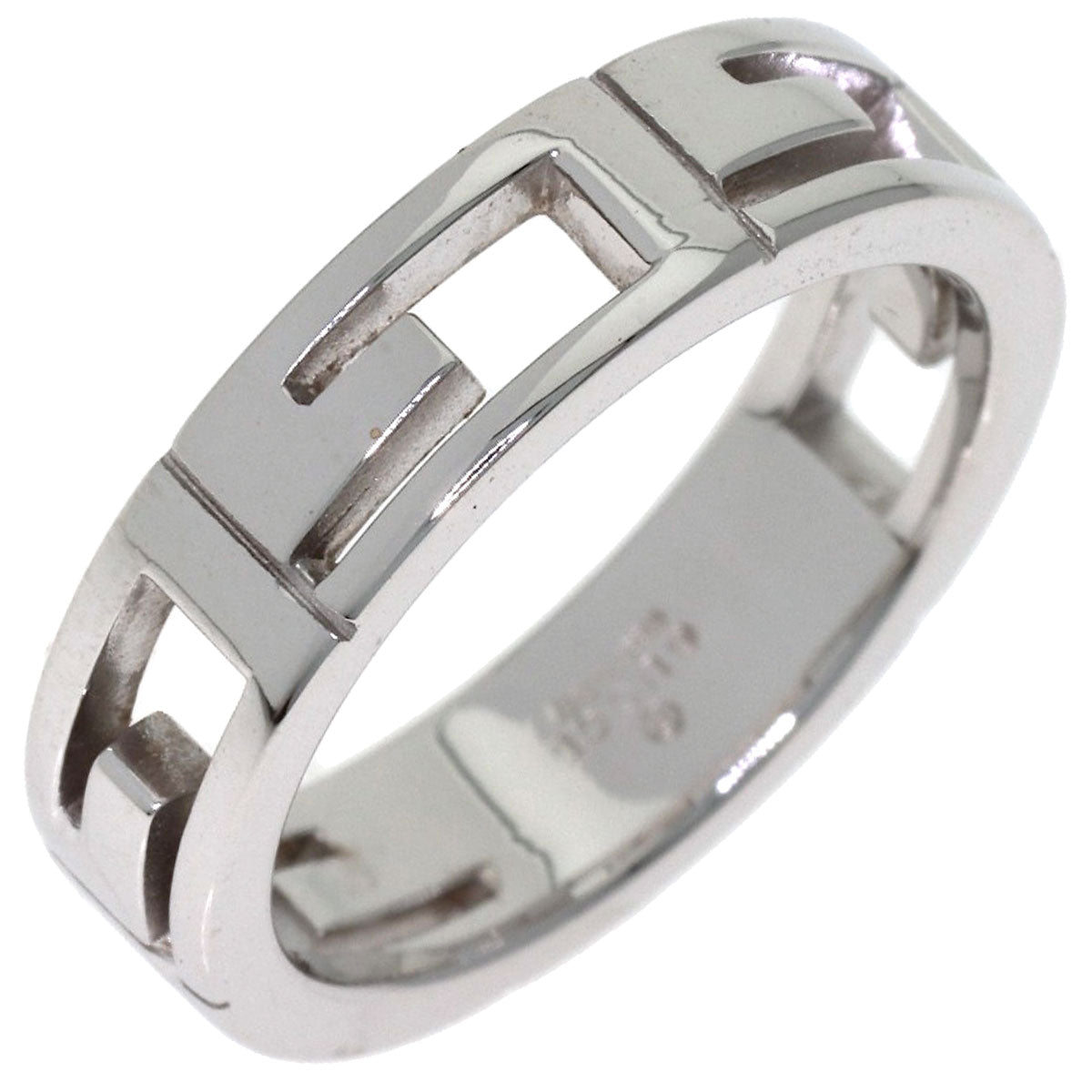 GUCCI Multiple #9 Ring K18 White Gold Ladies [Used]