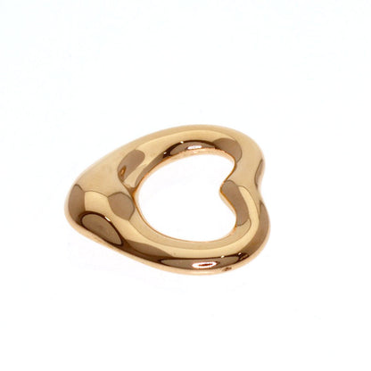 TIFFANY&Co. Open heart Pendant top K18 Pink Gold Ladies [Used]