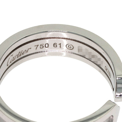 CARTIER C2 #61 Ring K18 White Gold Ladies [Used]
