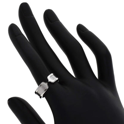 CARTIER C2 #53 Ring K18 White Gold Ladies [Used]