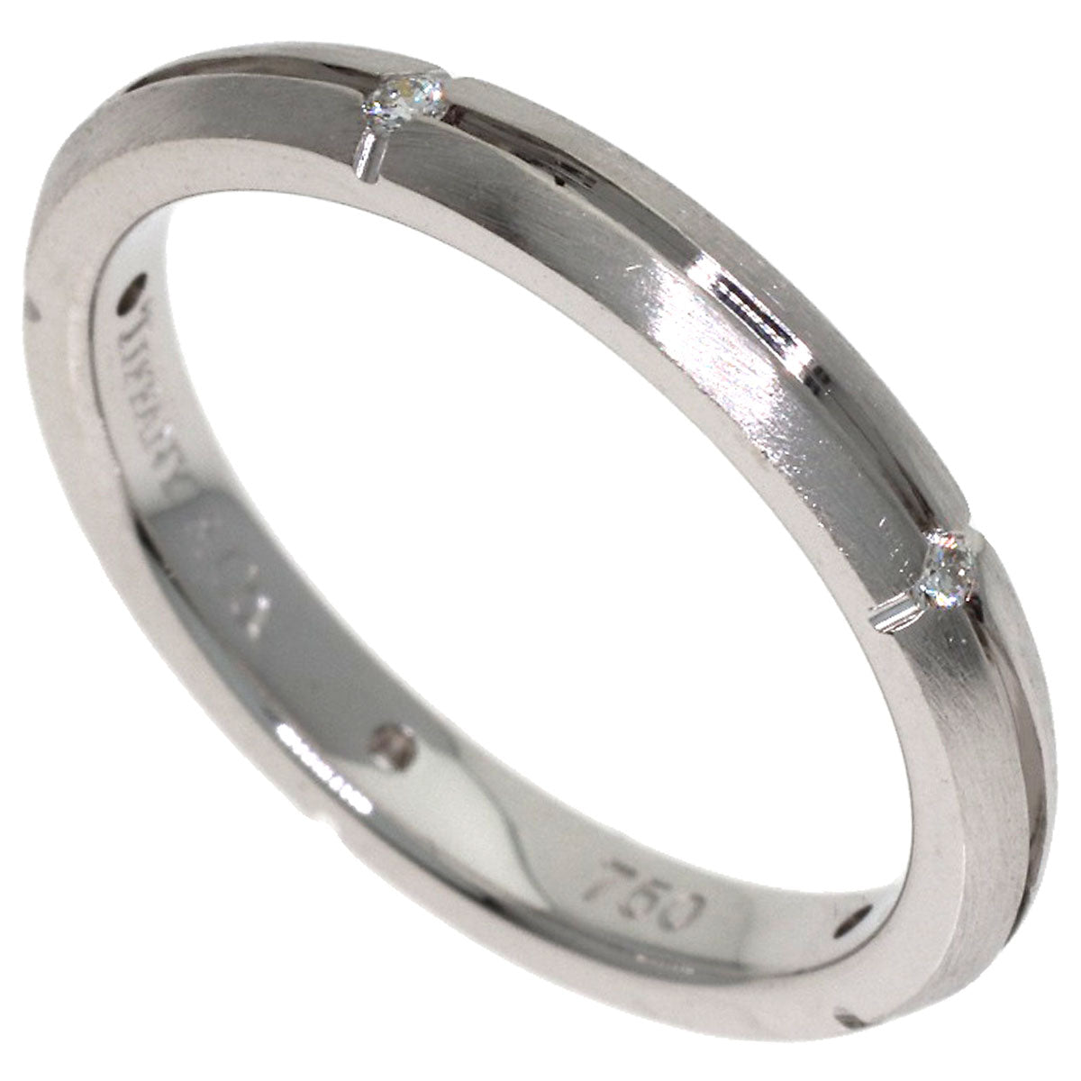 TIFFANY&Co. Streammerica Diamond Ring K18 White Gold Ladies [Used]