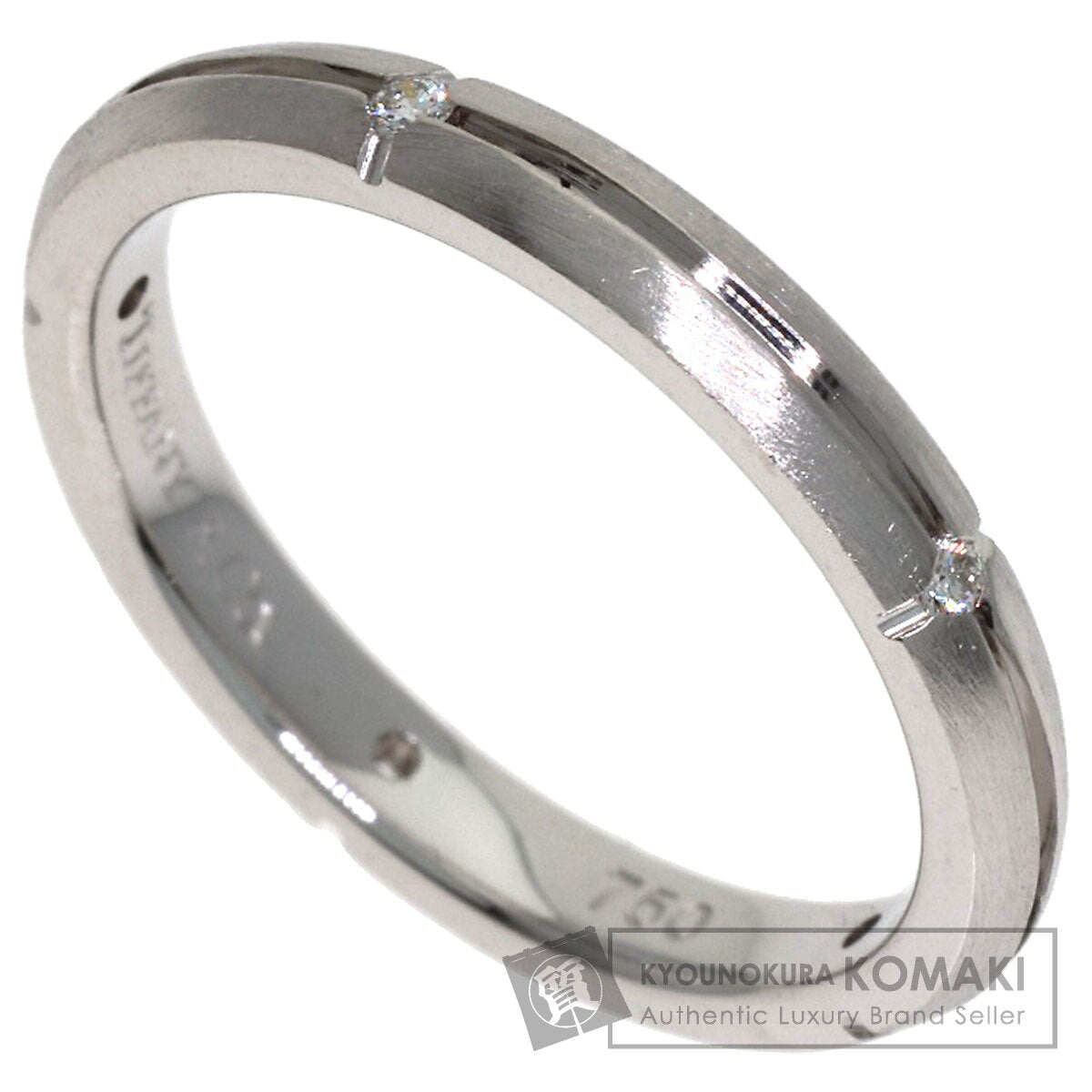 TIFFANY&Co. Streammerica Diamond Ring K18 White Gold Ladies [Used]