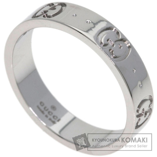 GUCCI Icon # 11 Ring K18 White Gold Ladies [Used]