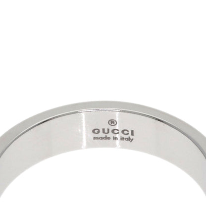 GUCCI Icon # 11 Ring K18 White Gold Ladies [Used]