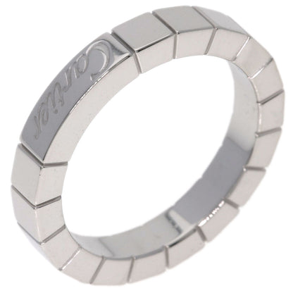 CARTIER Laniere # 48 Ring K18 White Gold Ladies [Used]