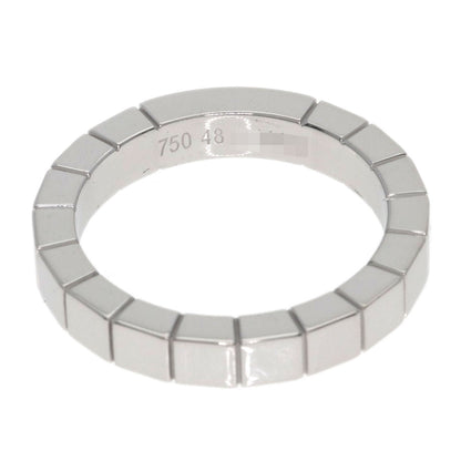 CARTIER Laniere # 48 Ring K18 White Gold Ladies [Used]