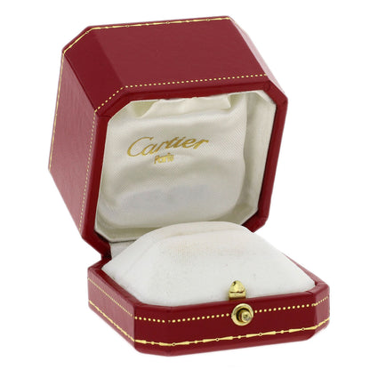 CARTIER Laniere # 48 Ring K18 White Gold Ladies [Used]