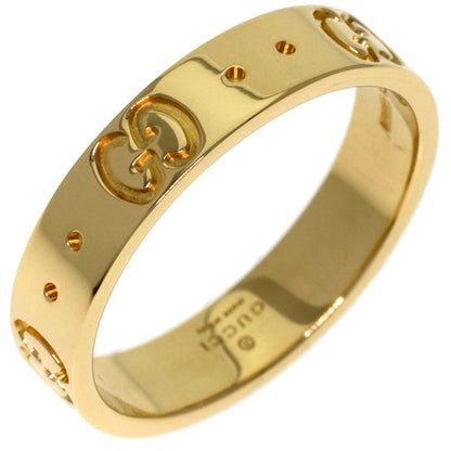 GUCCI Icon # 10 Ring K18 Yellow Gold Ladies [Used]