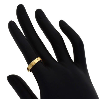 GUCCI Icon # 10 Ring K18 Yellow Gold Ladies [Used]