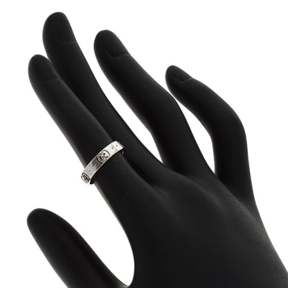 GUCCI Icon # 9 Ring K18 White Gold Ladies [Used]