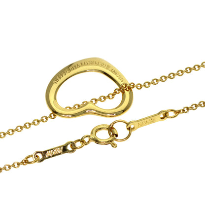 TIFFANY&Co. Open heart Necklace K18 Yellow Gold Ladies [Used]