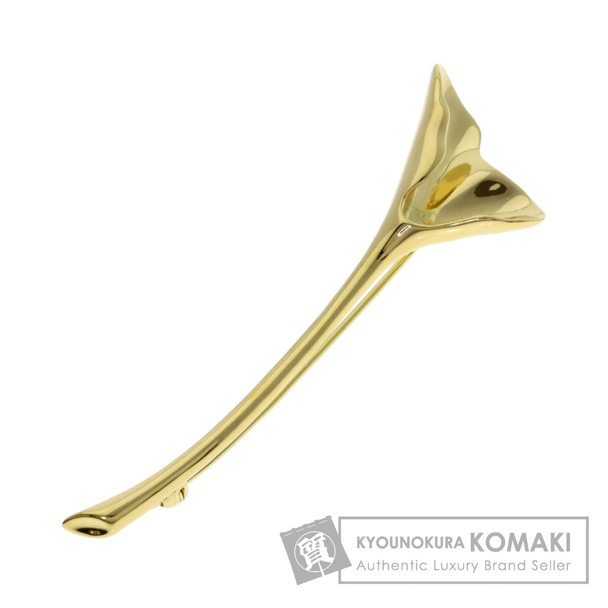 TIFFANY&Co. Ginkgo Brooch K18 Yellow Gold Ladies [Used]