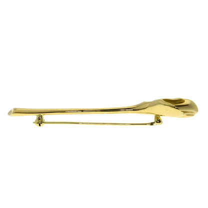 TIFFANY&Co. Ginkgo Brooch K18 Yellow Gold Ladies [Used]
