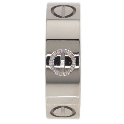 CARTIER love ring #49 Ring K18 White Gold Ladies [Used]