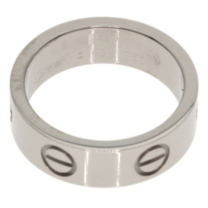 CARTIER love ring #49 Ring K18 White Gold Ladies [Used]