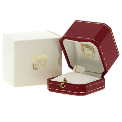 CARTIER love ring #49 Ring K18 White Gold Ladies [Used]