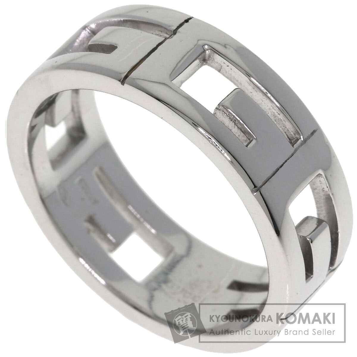 GUCCI Multiple #18 Ring K18 White Gold Ladies [Used]