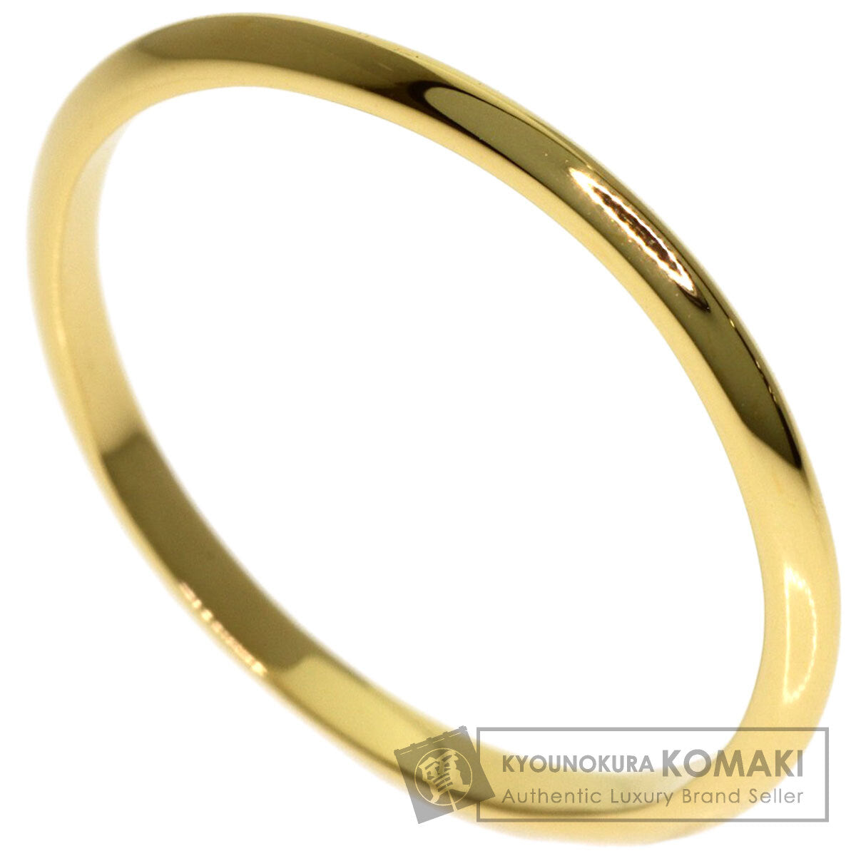 TIFFANY&Co. Knife edge Ring K18 Yellow Gold Ladies [Used]