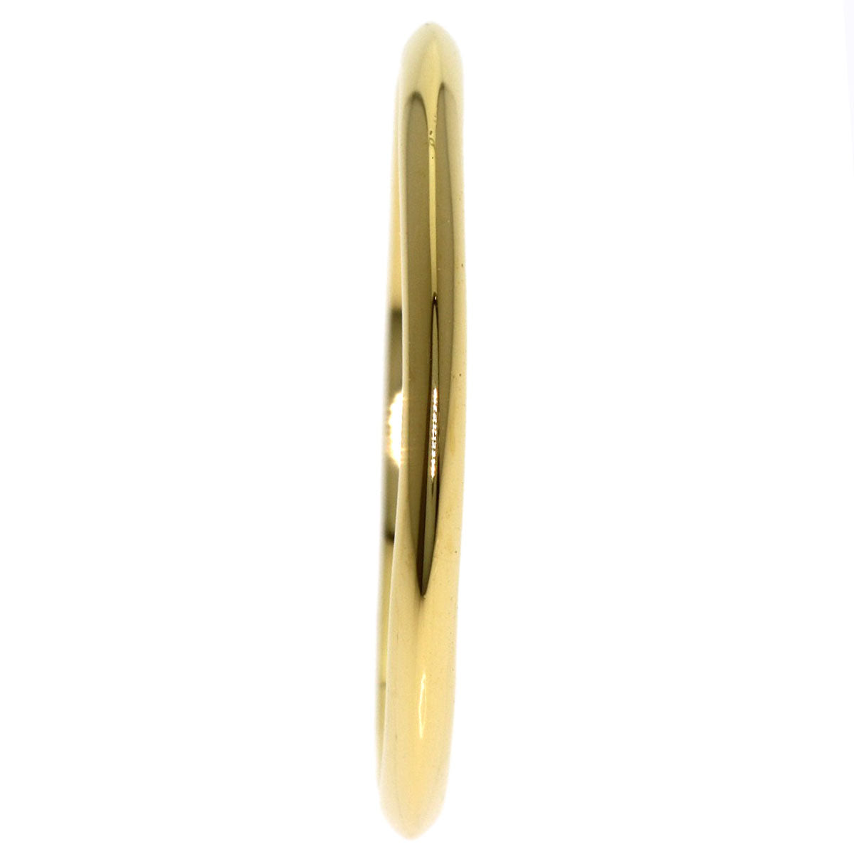 TIFFANY&Co. Knife edge Ring K18 Yellow Gold Ladies [Used]