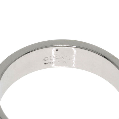 GUCCI Icon # 9 Ring K18 White Gold Ladies [Used]