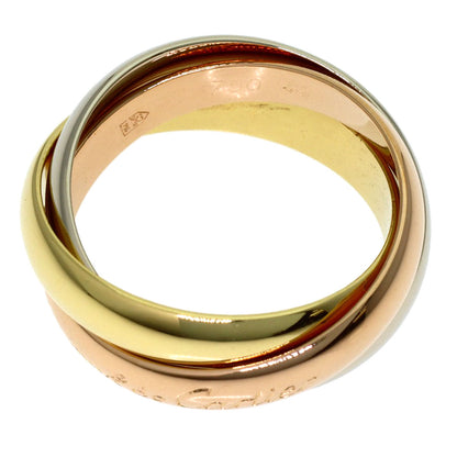 CARTIER Trinity #49 Ring K18 Yellow Gold 18K Pink GoldLadies [Used]