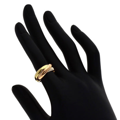 CARTIER Trinity #49 Ring K18 Yellow Gold 18K Pink GoldLadies [Used]