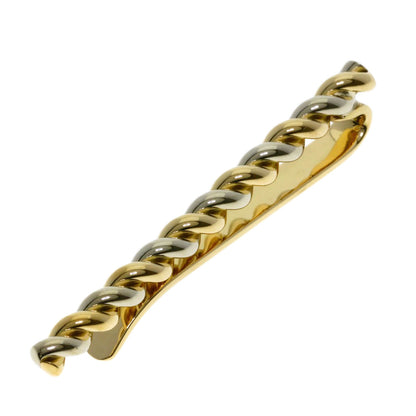 TIFFANY&Co. Twist Tie pin K18 Yellow Gold K18 White Goldmens [Used]