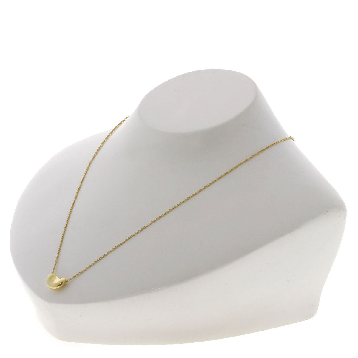 TIFFANY&Co. Bean Necklace K18 Yellow Gold Ladies [Used]