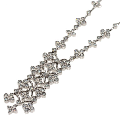 LOUIS VUITTON Dentelle Diamond Necklace K18 White Gold Ladies [Used]
